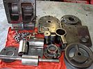 Various types of pump overhauling work 